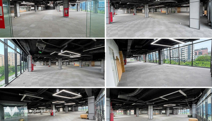Cho thuê sàn sử dụng 1000m² tại Võ Chí Công/Tòa nhà chuẩn hạng B