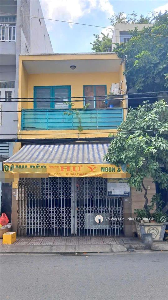 Bán nhà mtkd ca văn thỉnh tân bình. dt 4.3x18 nở hậu 4.5m. dtcn 75m² 1 lầu nhỉnh 12 tỷ