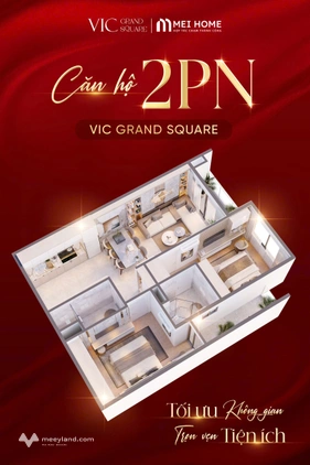 Sở hữu căn hộ 2 phòng ngủ trung tâm Việt Trì – giá trị an cư đầu tư song hành