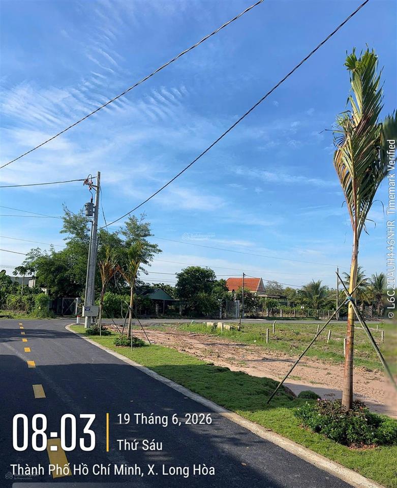 Mặt tiền nhựa dầu tiếng tphcm, 251.6m² (5x50m) ont 100m2, (190 triệu công chứng) sổ sẵn