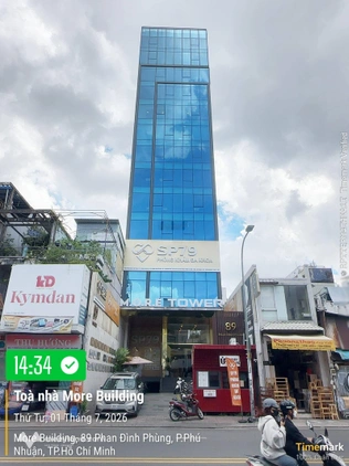 Văn phòng cho thuê giá rẻ, tòa nhà MORE 89 Phan Đình Phùng, Phú Nhuận. DT: 234m2. LH: 0906391898