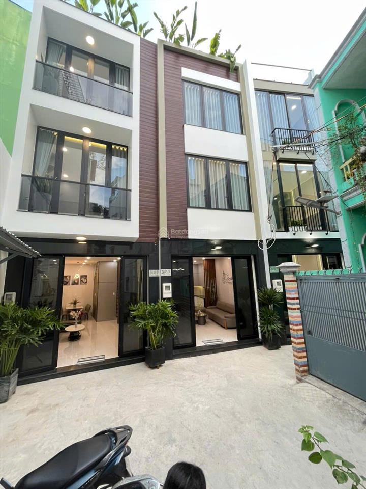 Ngay vòng xoay lê đại hành | hẻm 6m xe hơi ngủ nhànhà mới 4 tầng nở hậu 44m² nhỉnh 8 tỷ