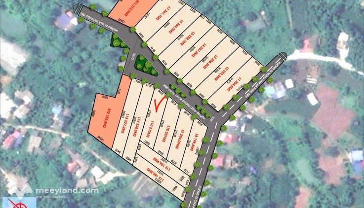 Bán lô đất rộng 215m2, gần sân vận động tỉnh mới, giá chỉ 1.05 tỷ