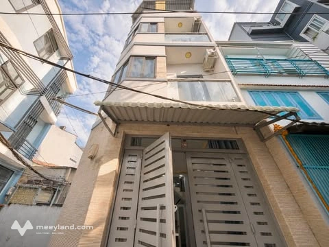 Chợ cây Quéo, Hoàng Hoa Thám, phường 5, Bình Thạnh (4,5m x 8m) A4, 4 tầng, lô góc đã trừ lộ giới, 30 m ra ô tô, 6,4 tỷ