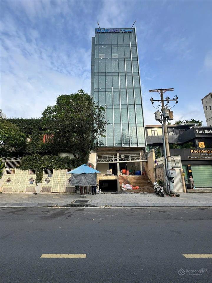 Bán tòa building ngay mặt tiền kỳ đồng dt 12x30m hầm + 7 tầng hđt 350 triệu/tháng 75 tỷ