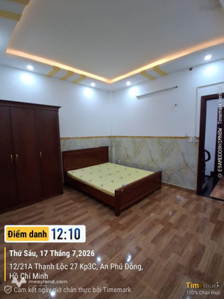 Giá 2.8 triệu/tháng cho thuê phòng cửa sổ full nội thất Thạnh Lộc 27, ngay sát Đại học