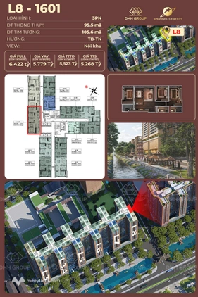 Độc quyền căn 3 ngủ tại Sunshine Legend City chỉ 5.7 tỷ