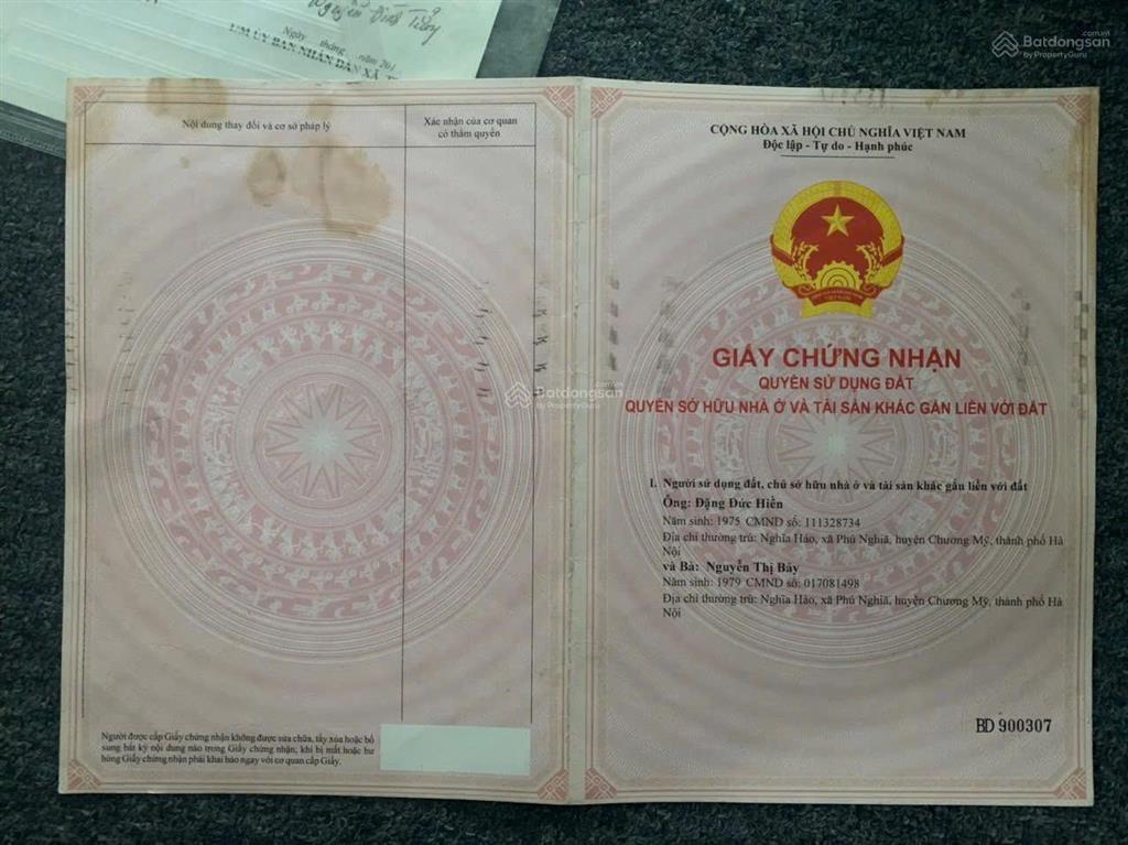 Cần tiền đáo hạn ngân hàng nên bán gấp lô đất thổ cư rất đẹp, dt 55m giá chỉ 2,1 tỷ. 0981 782 ***