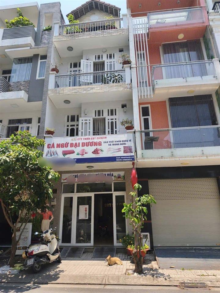 Ngộp bank giảm 600tr bán nhanh nhà khu ciq4 (phạm hữu lầu) tân mỹ q7. dt 4x18m. 4 tầng. giá 11.4 tỷ