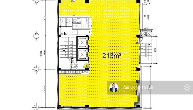 Văn phòng 852m², giá 270 triệu/tháng - cao ốc MORE