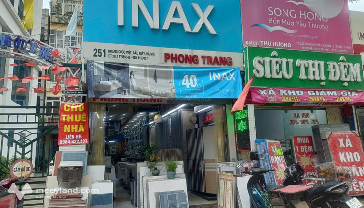Cho thuê cửa hàng mặt phố Hoàng Quốc Việt vị trí đắc địa, giá tốt