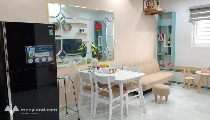Cho thuê căn góc 2 ngủ, đủ nội thất, chung cư Cường Thuận gần khu công nghiệp Amata