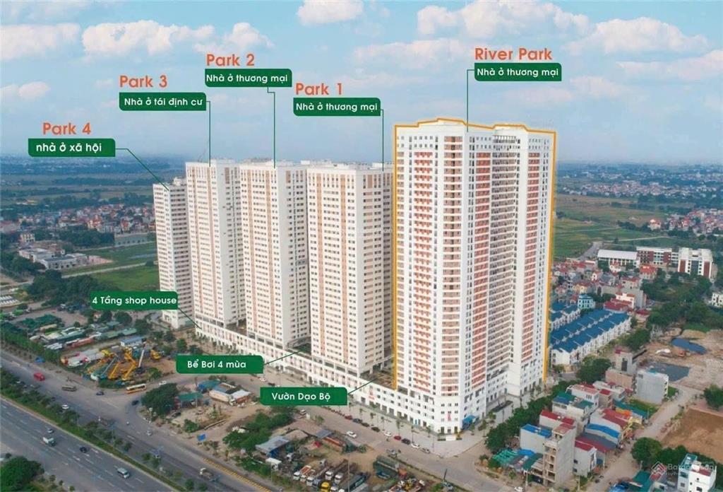 Bán căn river 71m2 chung cư cao cấp # hướng đông nam