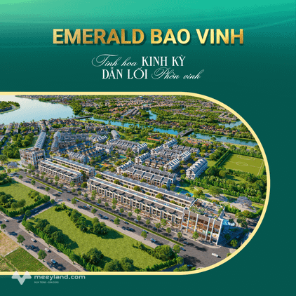 Emerald Bao Vinh Huế chính thức nhận booking, đừng bỏ lỡ cơ hội sở hữu vị trí đẹp nhất