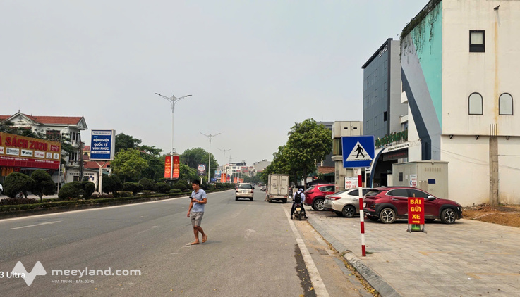 Bán gấp lô góc đất 2 mặt tiền Liên Bảo, Vĩnh Yên 90m2, ngang 6m, full thổ cư, sẵn sổ, giá 2,38 tỷ