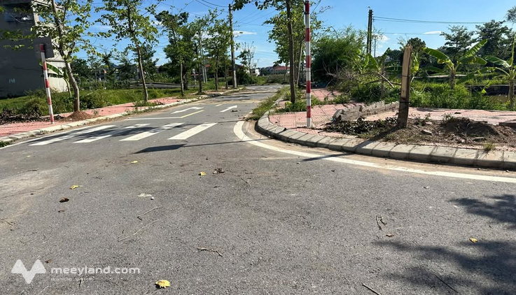 Đất đấu giá Ngoại Trạch, Bình Xuyên, thế đắc địa, tiềm năng sinh lời