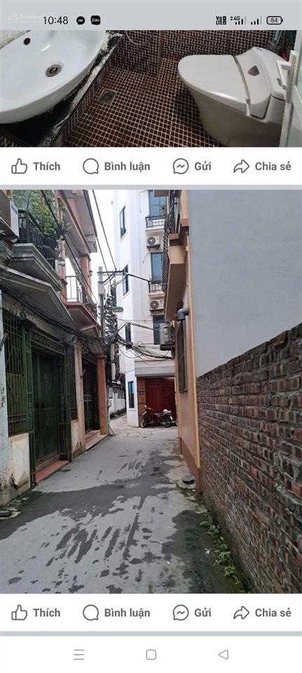 Bán đất phú thượng, quận tây hồ 52m2, mặt tiền 5m, 7 tỷ, gần ô tô tránh trong đê, không quy hoạch