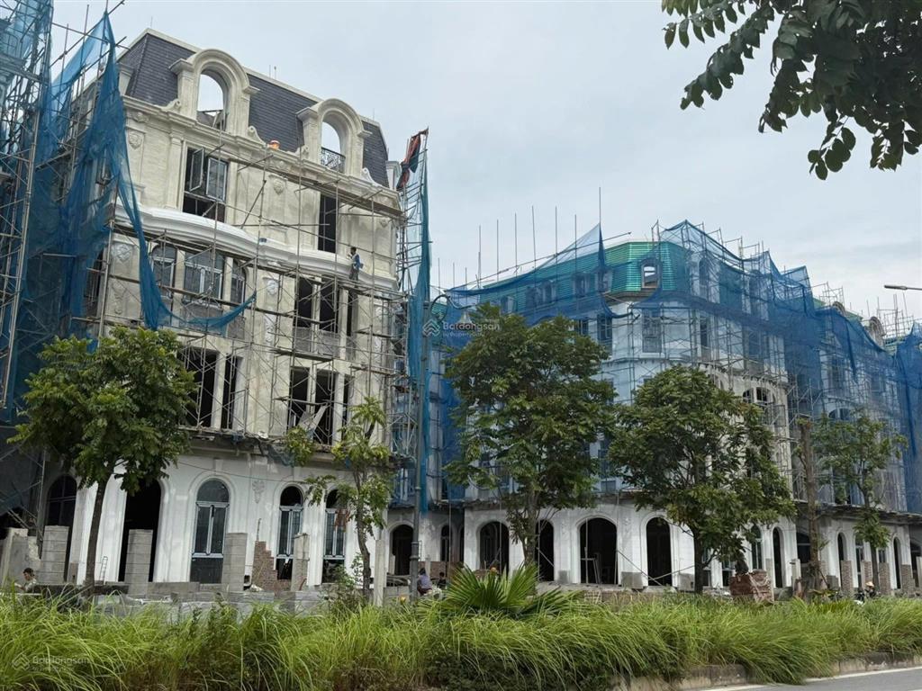 Noble palace long biên biệt thự song lập có hầm 4 tầng, diện tích từ 152m² giá từ 5x tỷ