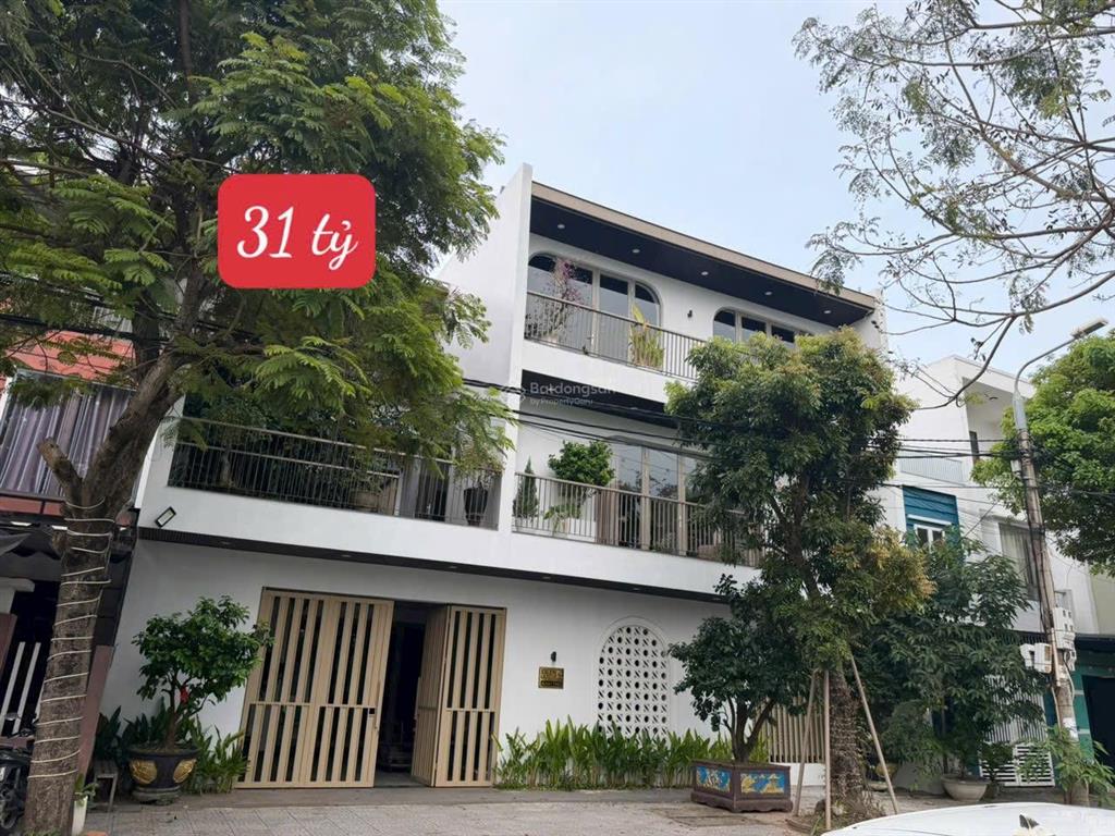 29,5 tỷ sở hữu villa 270m ngang 15m view sông hàn, dòng tiền tốt, giá tham khảo tốt trong khu vực