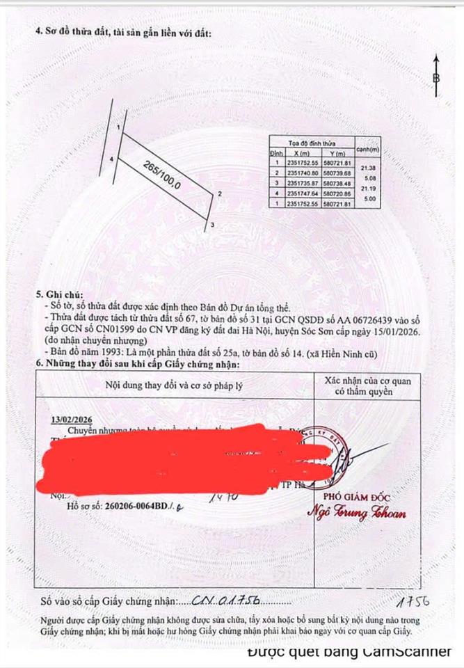 Bán gấp đất thổ cư 100m2 giáp kđg tân trung chùa cách ql 35 chỉ hơn 100m giá rẻ 2,6 tỷ
