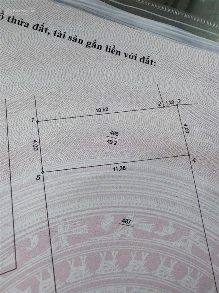 Mảnh đất đẹp, hiếm có khánh hà sát chợ