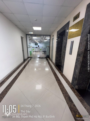Cho thuê Văn phòng tại Giang Văn Minh, 160 nghìn VND/m2, 150m2