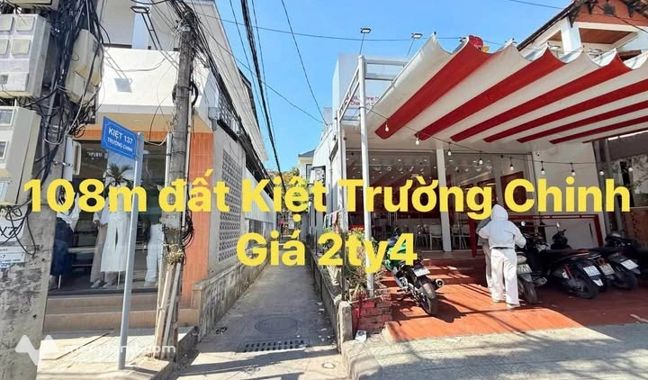 Đất nền 108m2 tại kiệt Trường Chinh, vị trí gần mặt tiền