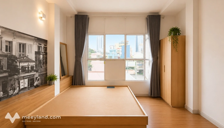 Studio sinh viên 24m2 cửa sổ trời cực chill, full tiện nghi như ảnh. Khu an ninh, gần Bùi Viện Q1