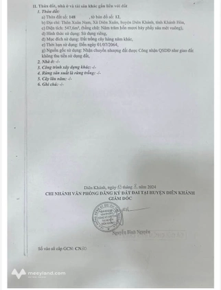 Bán đất thành phố Nha Trang, tỉnh Khánh Hòa, giá 1 triệu/m2