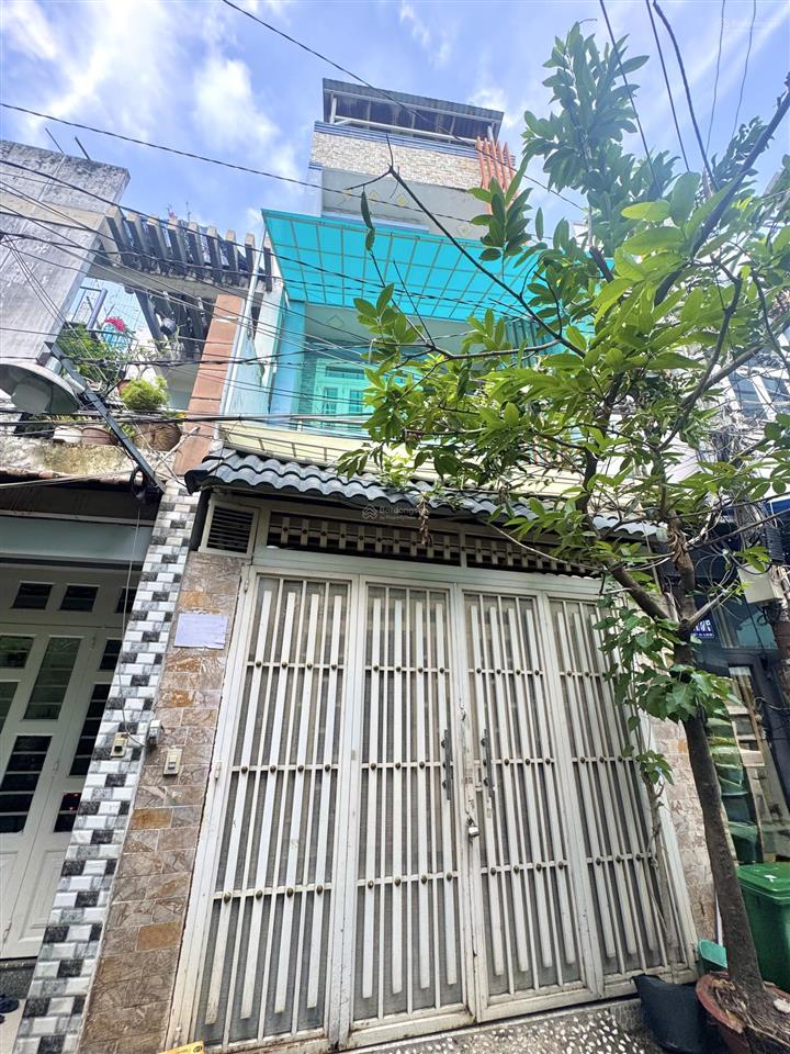 Giảm 1.3 tỷ nhà 4 tầng (4.2 x 15) nở 6m (5pn) hẻm 4m (chỉ 105tr/m2)