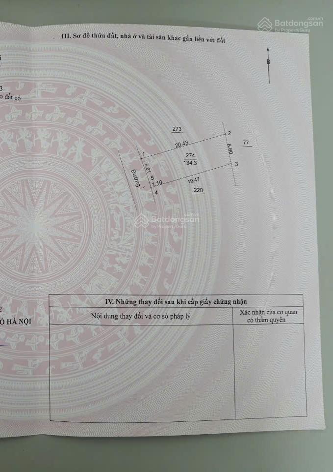 Chỉ 13,5tr/m2. bán mảnh đất phú cát, quốc oai, hà nội mặt tiền 7,5m
