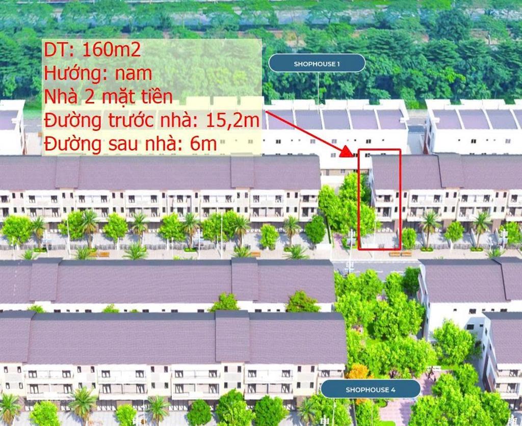 Lô góc vườn hoa 160m² giá gốc chủ đầu tư vốn hơn 3 tỷ sở hữu