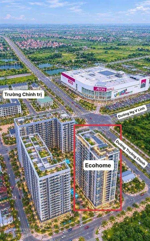 Bán chung cư thương mại eco garden đối diện siêu thị aeon mall tân tiến, bắc ninh 2 ngủ 2vs chỉ 2,6