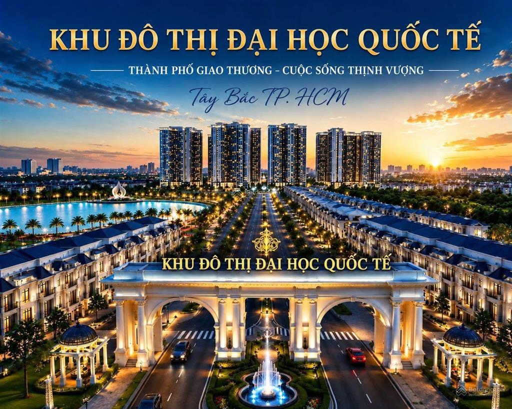 Vinhomes saigon park hóc môn đô thị tri thức quốc tế tây bắc thành phố hồ chí minh