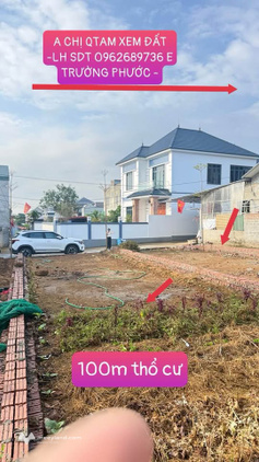Lô đất đẹp 100m2 tại Phú Cát, Sóc Sơn, giá dưới 2 tỷ