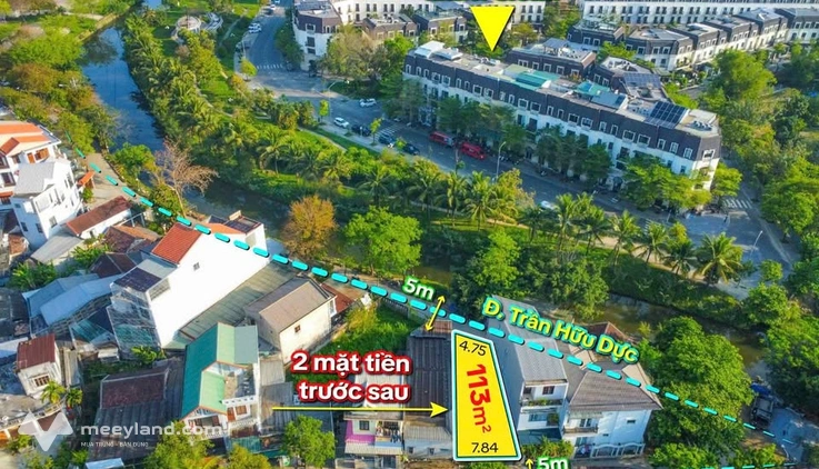 Mặt tiền kinh doanh view sông tại Trường Chinh, Huế, giá chỉ 4 tỷ