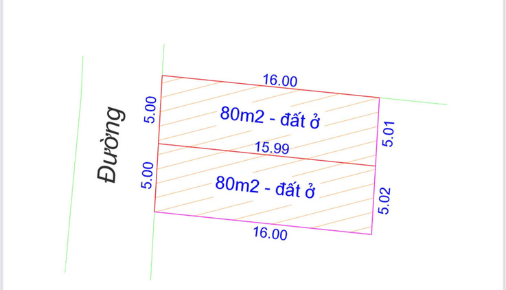 Bán nhanh lô đất đẹp thôn Cam Giá, xã An Tường 90m2, ngang 5m nở hậu đẹp sẵn sổ