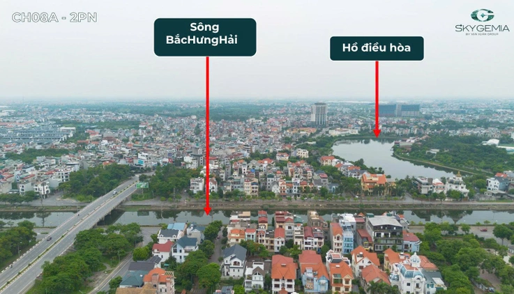 Chung cư Sky Gemia Tôn Đức Thắng CH08A - 2N2WC - giá tốt nhất tòa S2