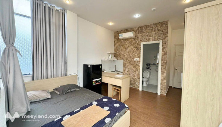 Cho thuê phòng studio cửa sổ thoáng , thang máy - ngay đại học Kiến Trúc Quận 3 - Dinh Độc Lập Q1