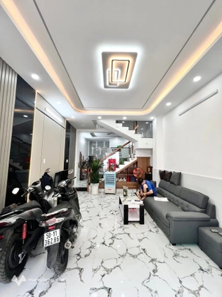 Nhà 2 tầng hoàn công, hẻm xe tải sát chợ Gò Xoài, cơ hội an cư tuyệt vời