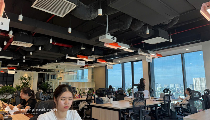Cho thuê VP Gold Tower 275 Nguyễn Trãi 200m2 cắt nhỏ 100m2 theo nhu cầu có nội thất