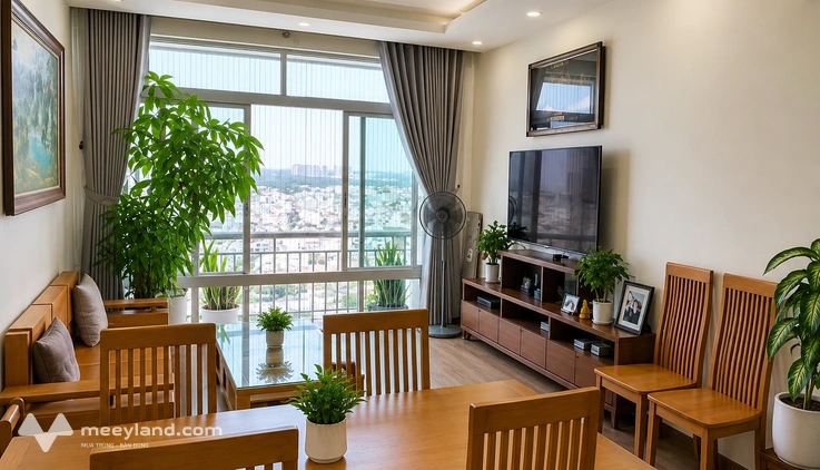 Bán gấp căn hộ Tản Đà Court - Lầu cao - Hướng mát - View đẹp - Sổ hồng riêng - 102m² (3 ngủ 2 vệ sinh)