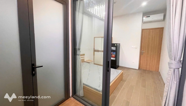 Phòng Cát Lái ngay Citihome mới 100%, rộng 30m2 1PN tách bếp sân sau giá 4tr4 full NT