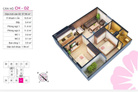 Căn hộ 58m2 tại chung cư K-Park Văn Phú, Hà Đông, đầy đủ nội thất, sẵn sổ đỏ