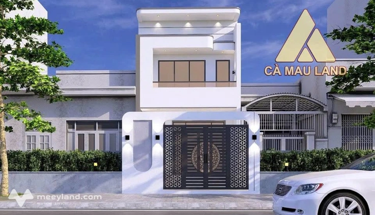 Nhà 1 trệt, 1 lầu hiện đại tại khu dân cư Sao Mai Nhựt Hồng, Cà Mau