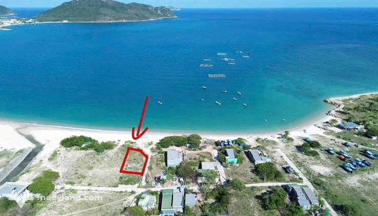 Đất trực diện biển Ninh Vân, Ninh Hòa, diện tích 209m2