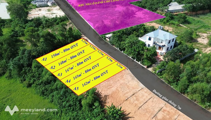 Đất dự án tại thị trấn Kim Long, Tam Dương, Vĩnh Phúc