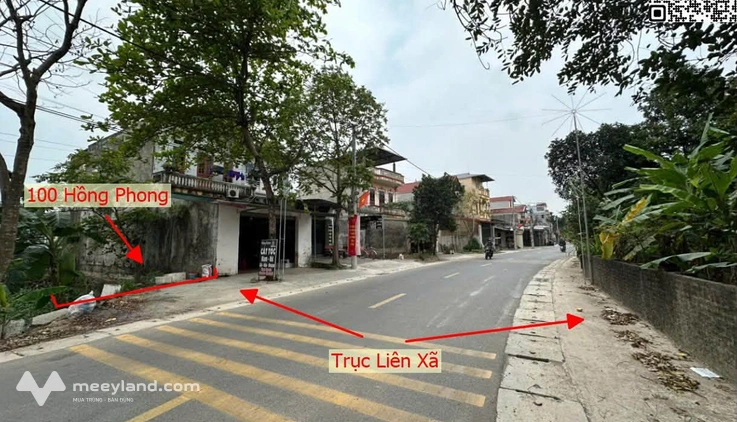 Đất đẹp Hồng Phong, Chương Mỹ, bám trục liên xã kinh doanh cực đỉnh