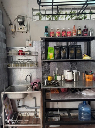 Cho thuê mặt bằng kinh doanh 581/5 Trường Chinh 3x7 1PN 1WC hẻm thông xe hơi đẩy đủ thiết bị cafe