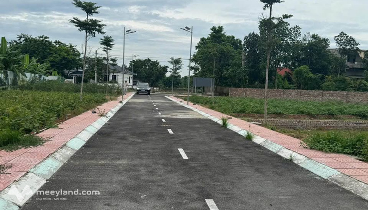 Đất thổ cư 100m2 tại Kim Sơn, Sơn Tây, mặt tiền rộng, đường ô tô tránh